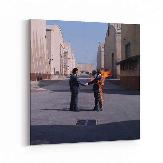 Wish You Were Giclee Canvas Album Cover Poster Art Pink Floyd 
