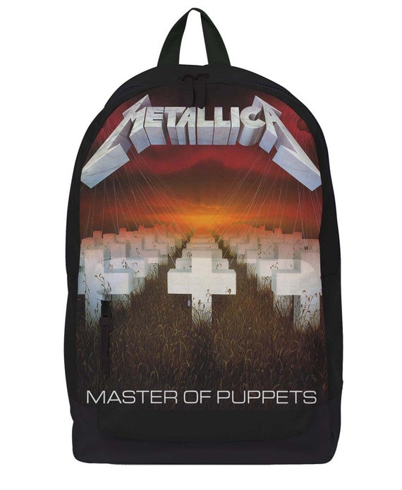 Metallica Master of Puppets Classic Backpack - Etsy