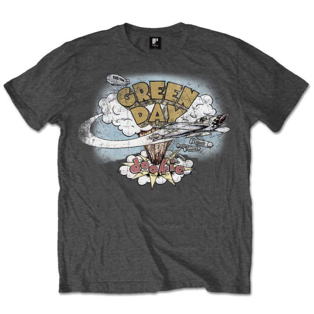 Green Day Dookie Vintage Distressed Style T-shirt - Etsy