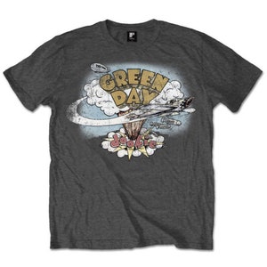 Green Day Dookie Black Vintage Distressed Style T-shirt - Etsy