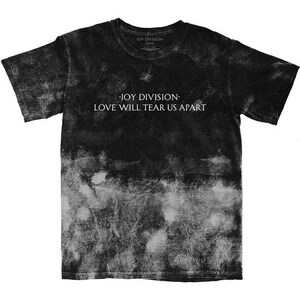 Joy Division Love Will Tear Us Apart Tie Dye Shirt Fully Licensed