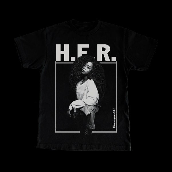 H.E.R Slide T-Shirt Fully Licensed