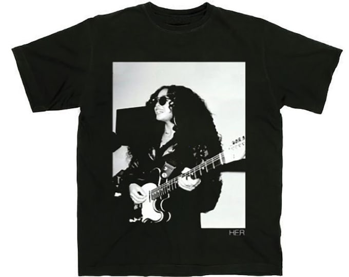 Featured listing image: H.E.R Playing Guitar T-Shirt Fully Licensed