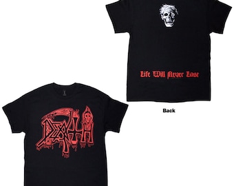 Death Unisex T-Shirt Life Will Never Last Back Print