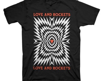 Love And Rockets Illusory Motion T-Shirt Fully Licensed