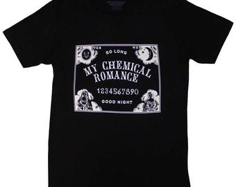 My Chemical Romance Ouija Board T-Shirt Fully License