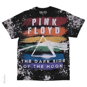 PINK FLOYD Spectrum Havok Black T-Shirt Licensed Merchandise