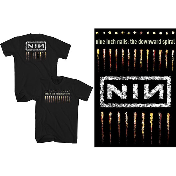 Nine Inch Nails Tシャツ The Downward Spiral Nine inch Nails Downward Spiral T-shirt - Licensed - New - NIN