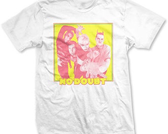 No Doubt Tragic Kingdom Yellow T-Shirt