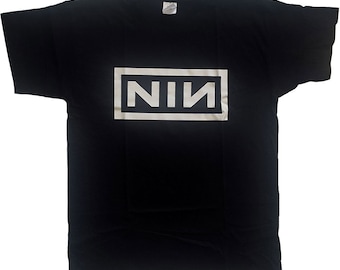 Nine Inch Nails Original Box Logo T-Shirt Fully Licensed