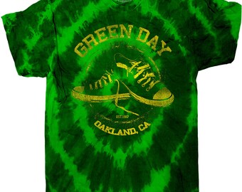Green Day Tie Dye T-Shirt