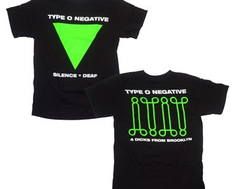 Type O Negative Silence Is Deaf Shirt Fully Licensed