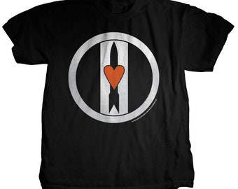Love And Rockets Logo Discharge T-Shirt Fully Licensed