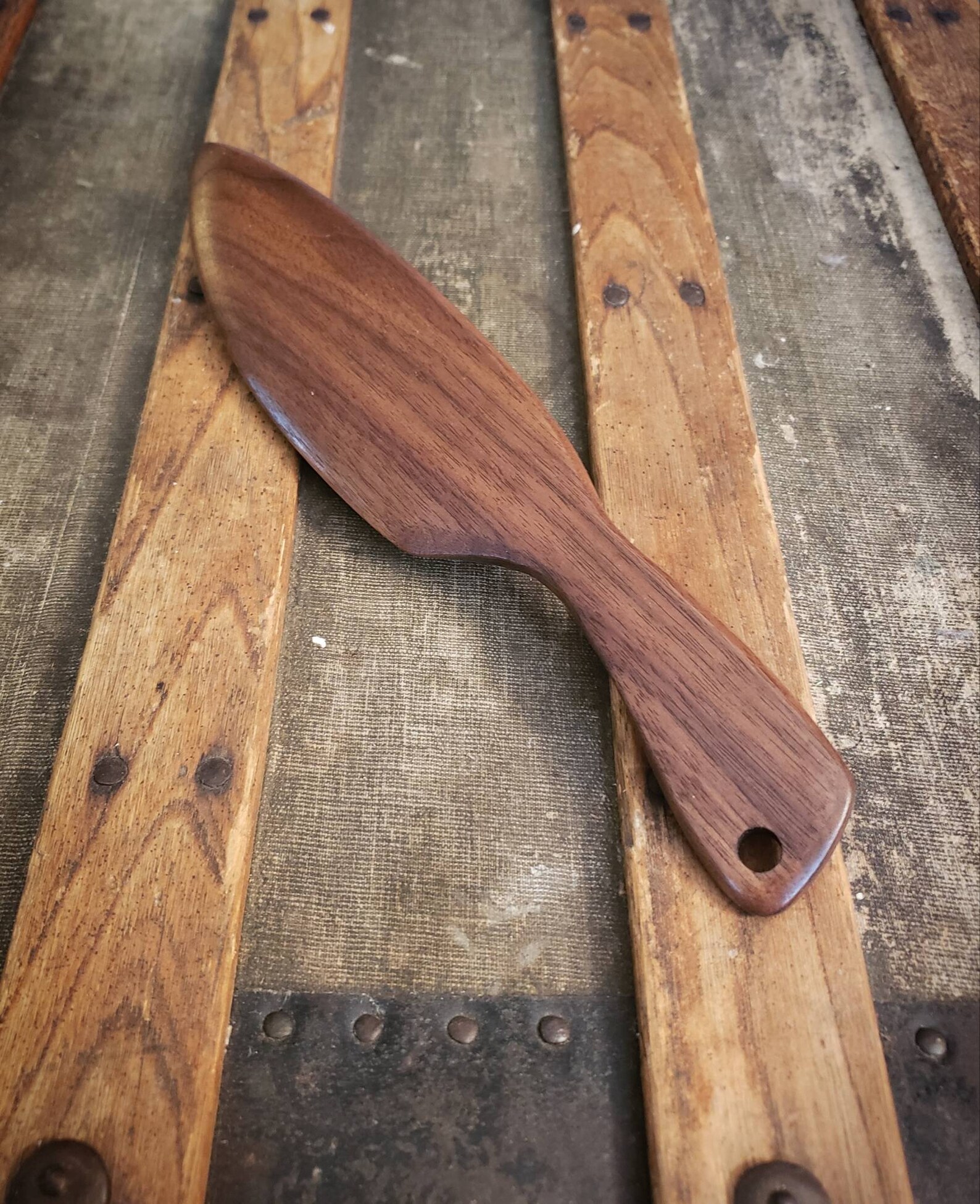 Beautiful Black Walnut Knife / Knife Play / BDSM Knife / Etsy