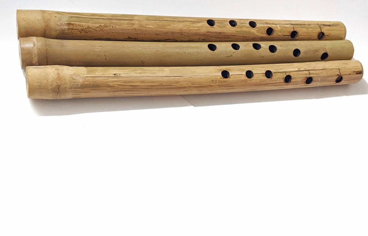 African Bamboo Flute 1 piece simple Flute Atenteben bamboo Etsy