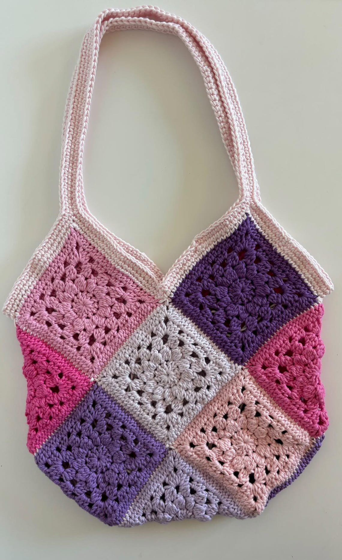 Boho Willow Crochet Tote Bag Pattern: Granny Square Design - PDF ...