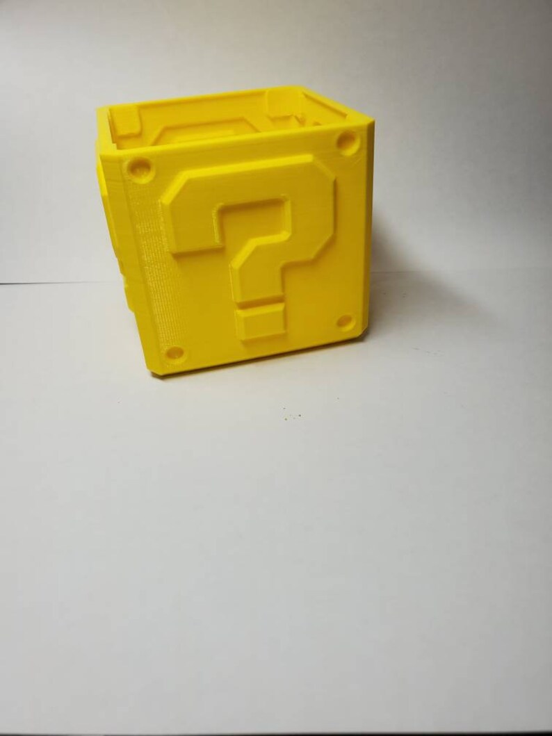 Mario Question Box Planter With Random Seeds Etsy mario-question-box-planter-with-random-seeds-etsy