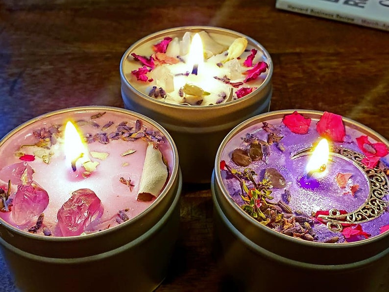 MOON CHILD Ritual Candle Full Moon Candle Lunar Magick Etsy