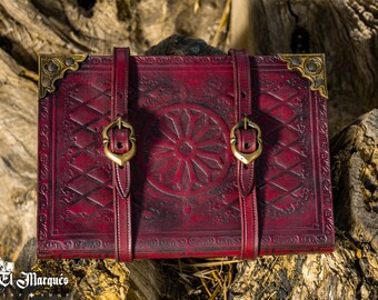 Spell Book Cover Leather - Etsy