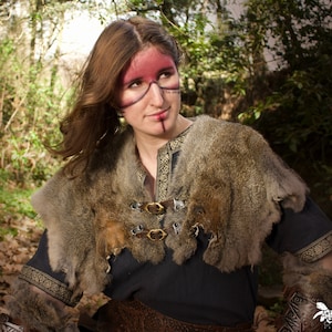 Casquette vikinga, complément de style vikingo pour GN ou cosplay