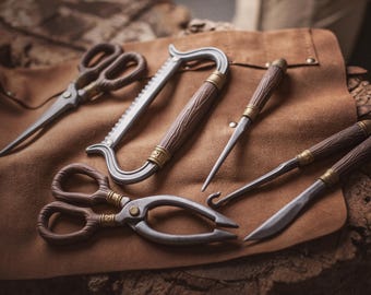 LARP Healer foam Tools Set - Foam Medical Equipment for Live Action Role Playing