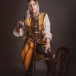 Handmade Larp Potion Bottle: Alchemical Spell, Mage Accessory image 6