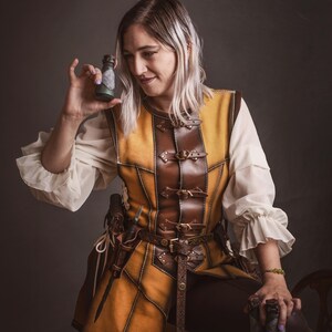 Handmade Larp Potion Bottle: Alchemical Spell, Mage Accessory image 4