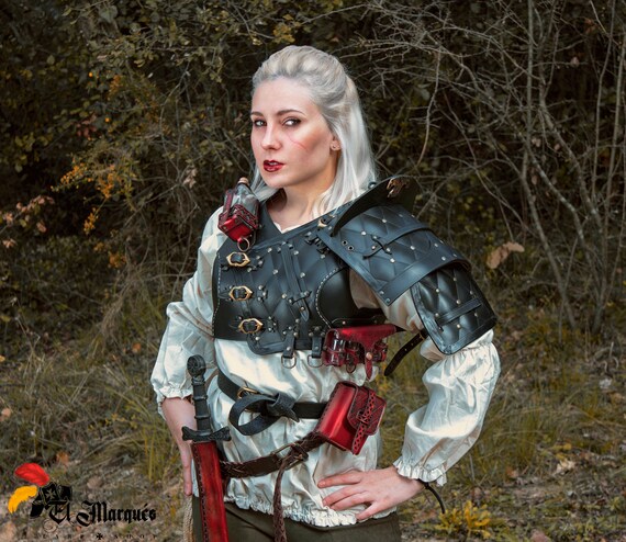 female larp armor