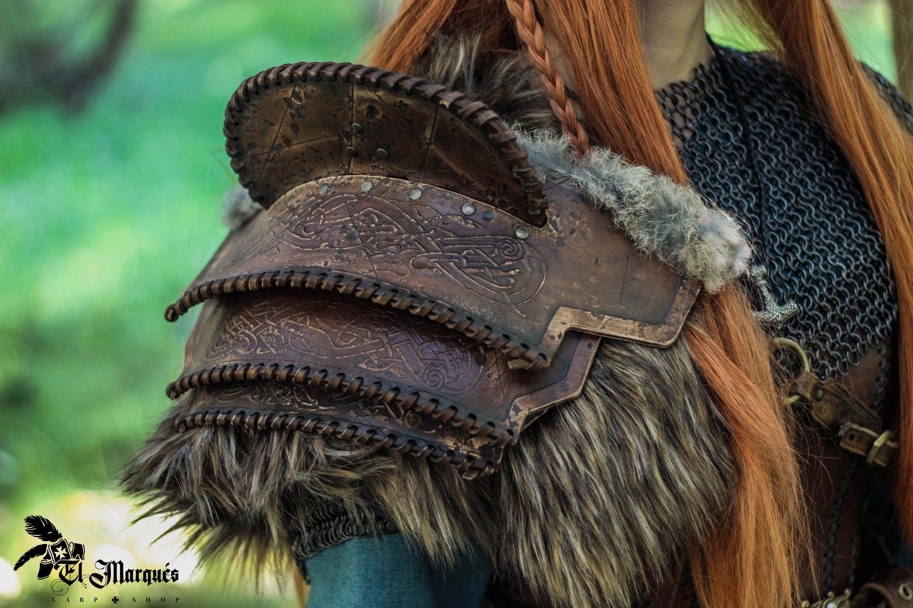 Durio Armadura vikinga con armadura de cuero en relieve, disfraz de vikingo,  retro, medieval, armadura de cuero, para Larp/Cosplay : : Juguetes  y juegos