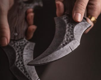 LARP foam karambit, foam safe prop knife
