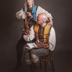 Handmade Larp Potion Bottle: Alchemical Spell, Mage Accessory image 15