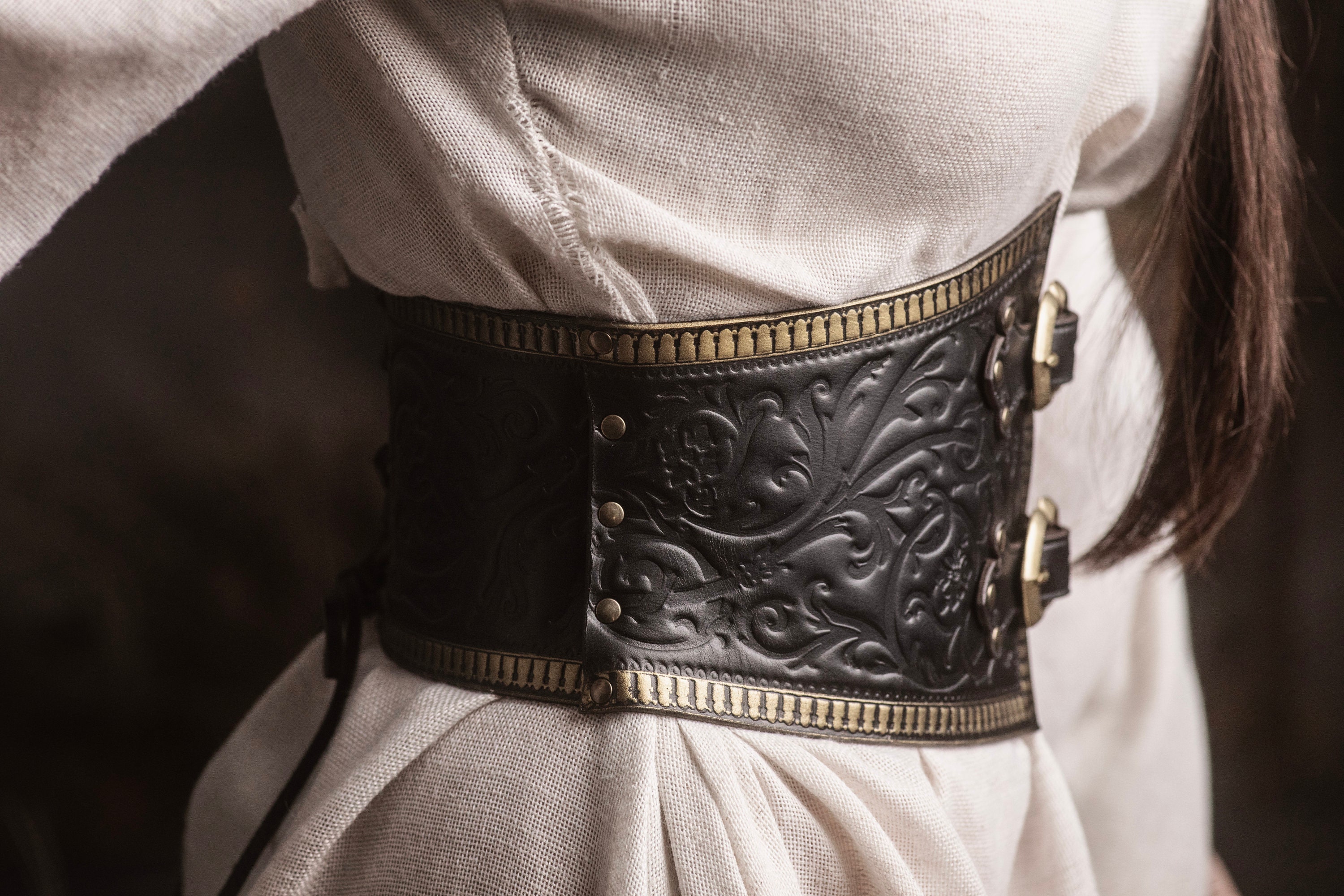 FETICO(フェティコ)のLEATHER CORSET BELT(スカート)の通販
