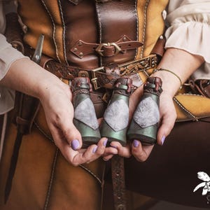 Handmade Larp Potion Bottle: Alchemical Spell, Mage Accessory image 7