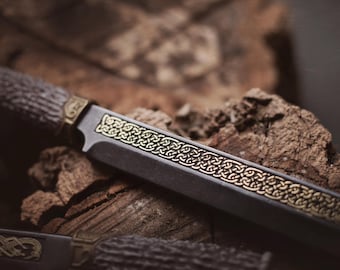 バイキングフォーム製LARP武器サックス、フォーム製バイキングナイフ