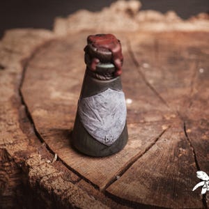 Handmade Larp Potion Bottle: Alchemical Spell, Mage Accessory One