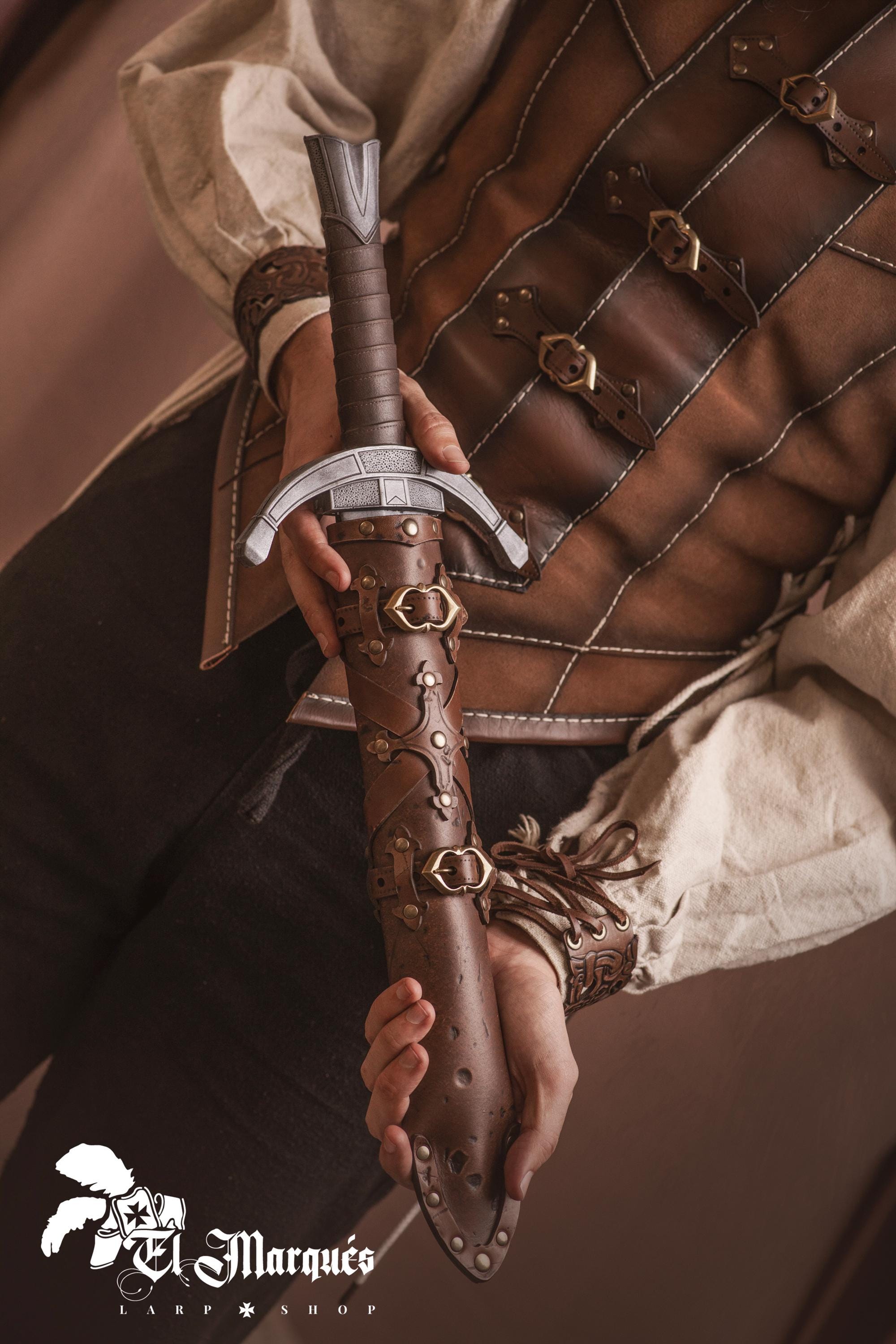 Military Larp Weapon - Foam Soldier Dagger Weapon. Authentic Medieval ...