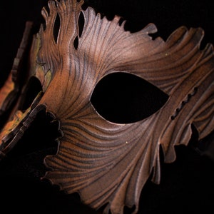 Samhain Masquerade mask for Halloween costume. Fairy mask, witch or nymph image 9
