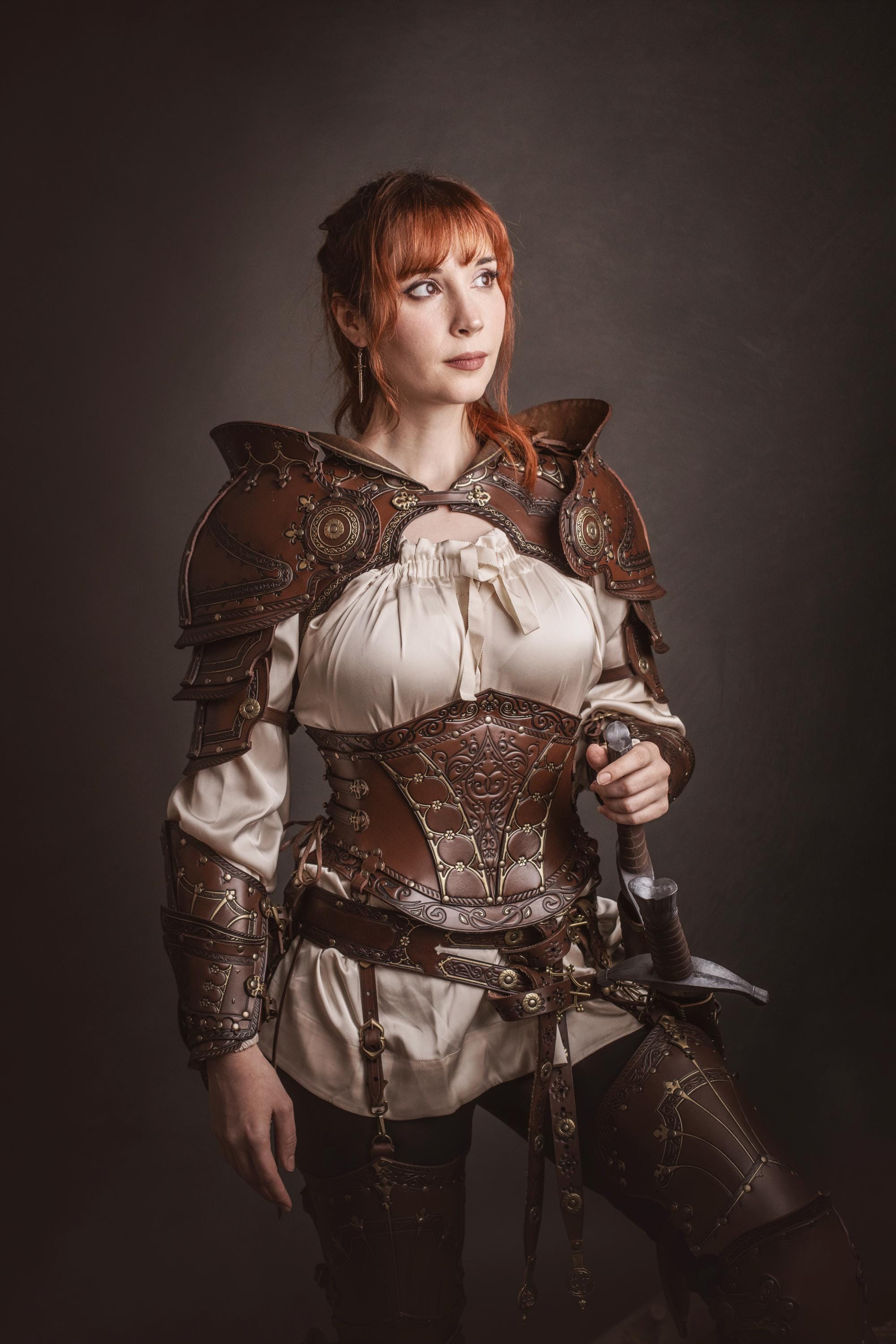 Complete Renaissance Leather Armor Set. Full Knight Armor for LARP ...