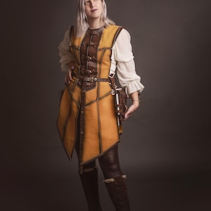 Läderbokhållare för bälte: Renaissance Fair LAIV Spellbook Case bild 3