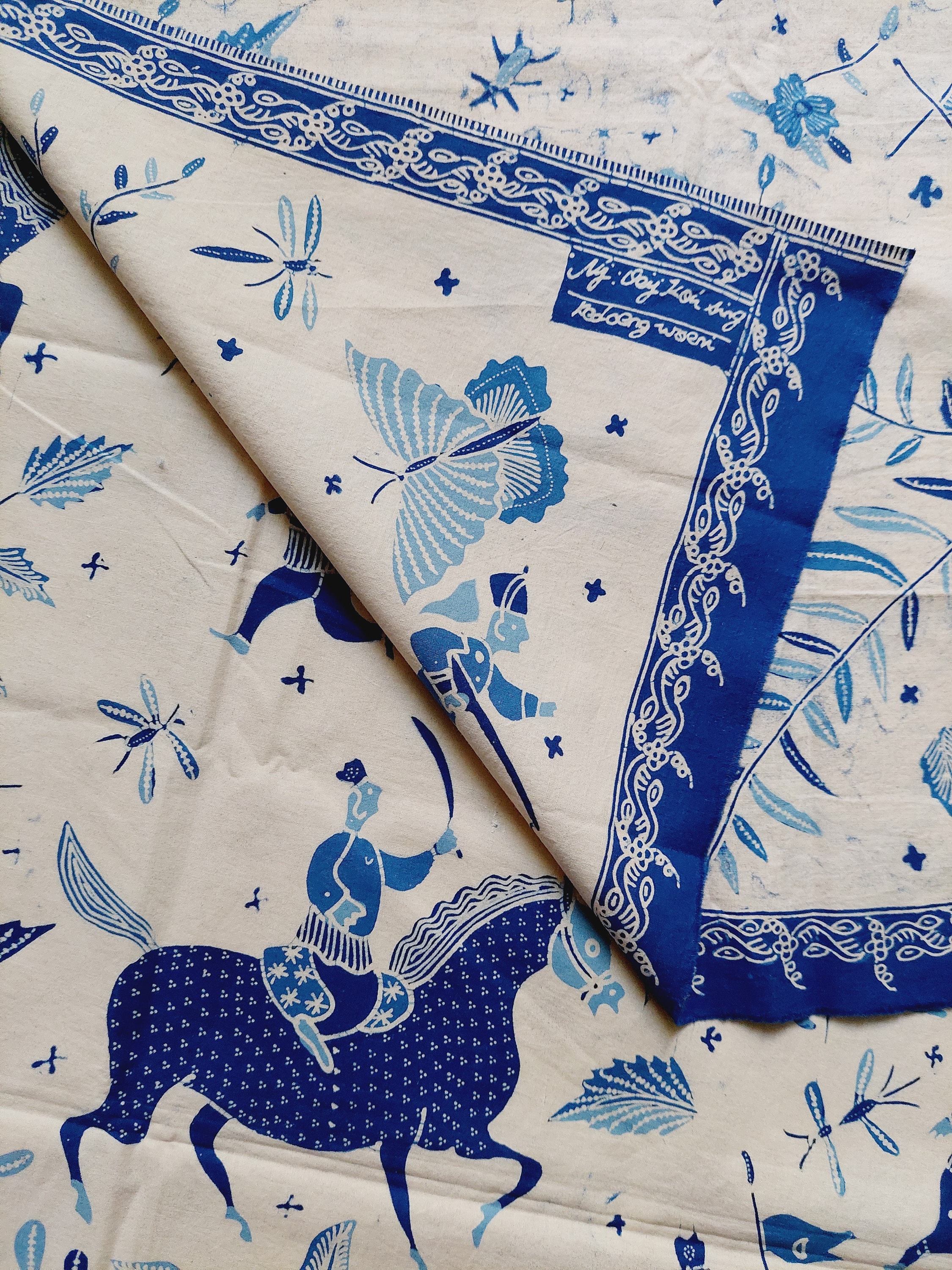 1940s Oey Kok Sing Antique Batik Tulis: Dutch Kompeni Design - Etsy