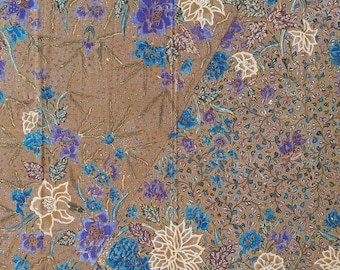 1940s Demak Vintage Hand-Drawn Batik Tulis: Indonesian Textile Tapestry