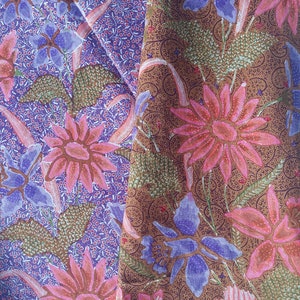 1960s Yo King Liang ANTIQUE DUTCH BATIK, Indonesian Vintage Batik Tulis, Old Peranakan Batik Artwork, Ancient Tapestry Hanging