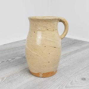 Warm  Caramel Vintage Sandstone French Farm Pitcher/Pitche/Cruche/Jug