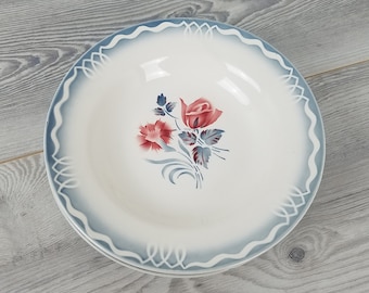 4 x Sarreguemines Digoin Marinette Design Soup/Dessert Bowls