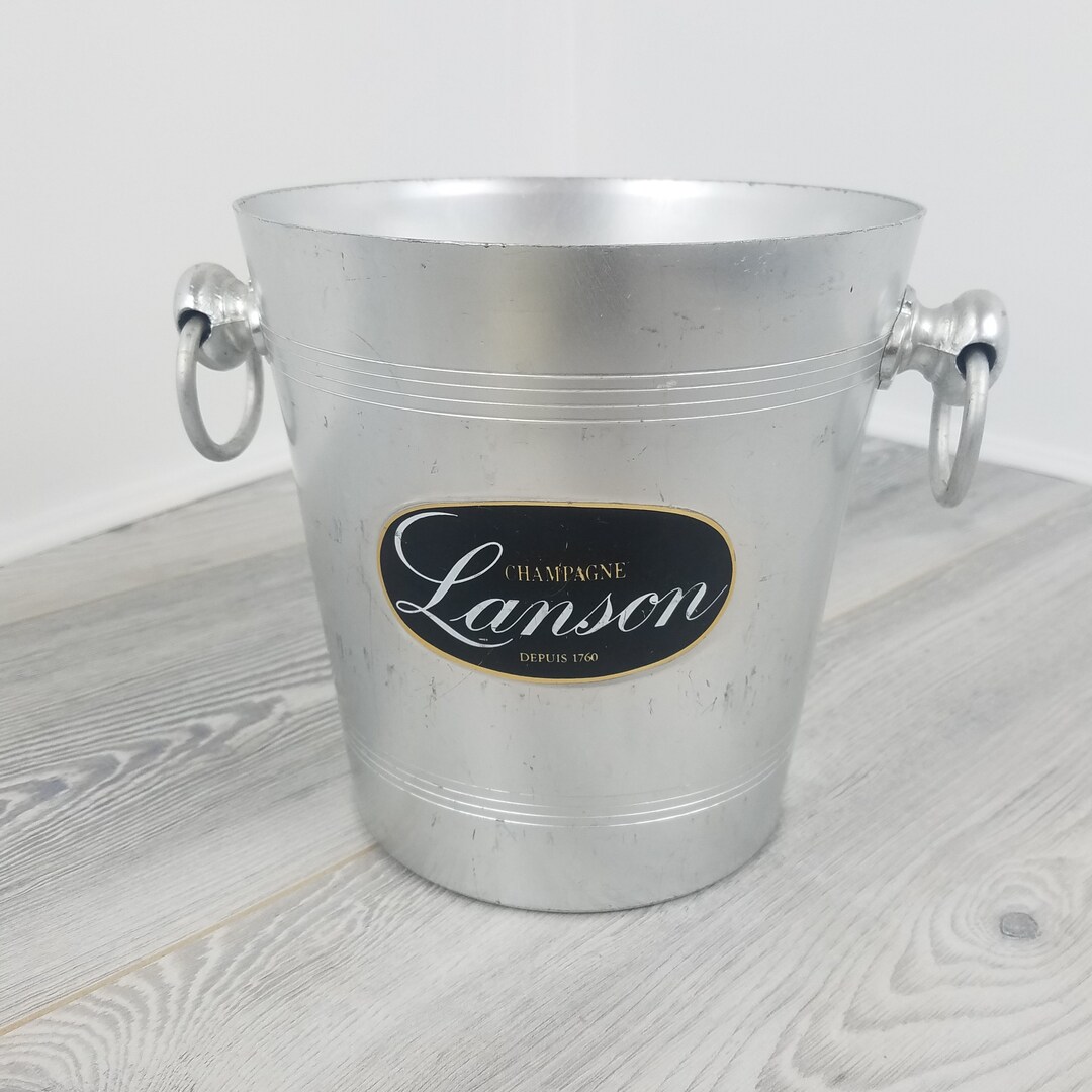 Vintage Lanson Champagne Ice Bucket Etsy