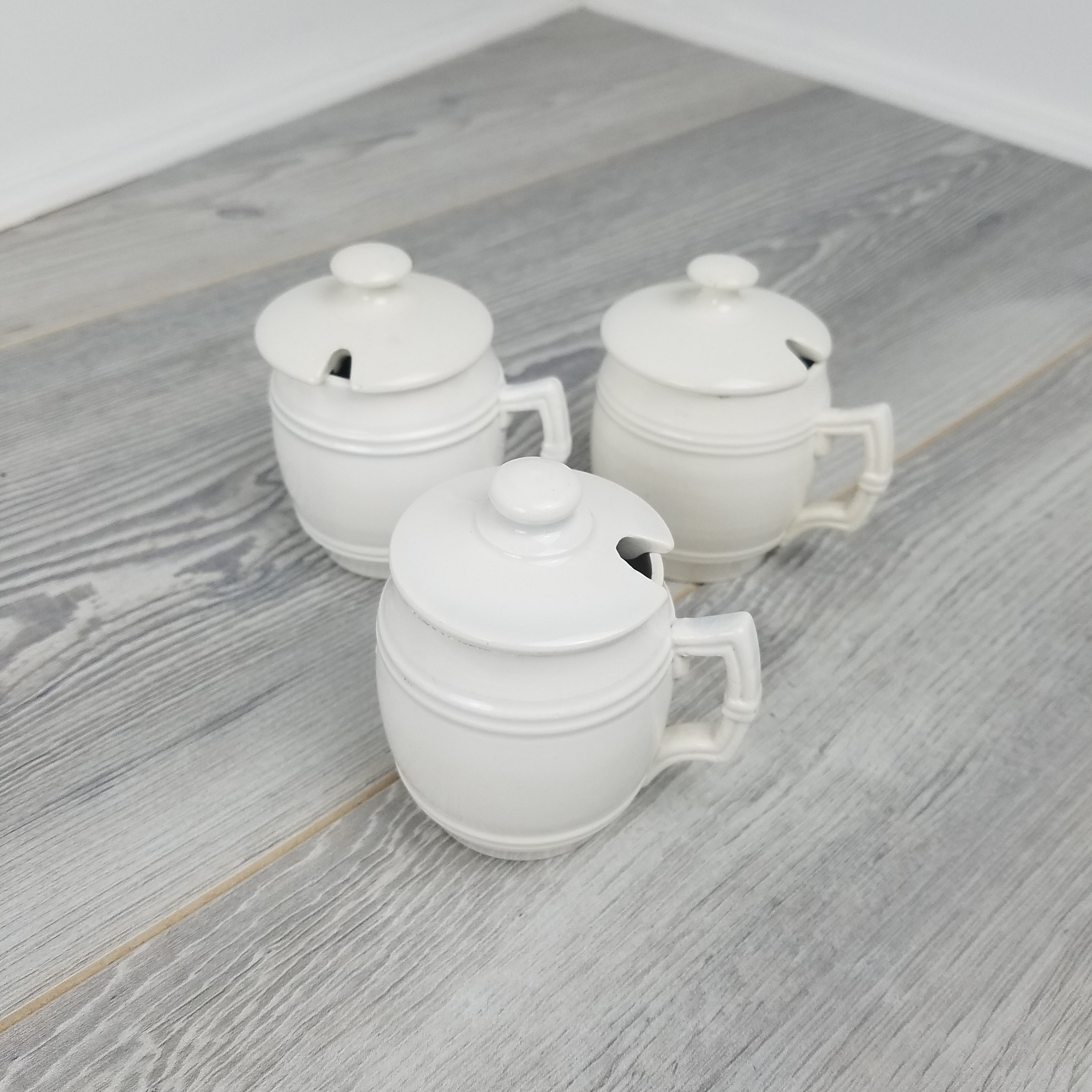 専用です 両面絵柄 DIJON マスタードポット Dijon mustard pot