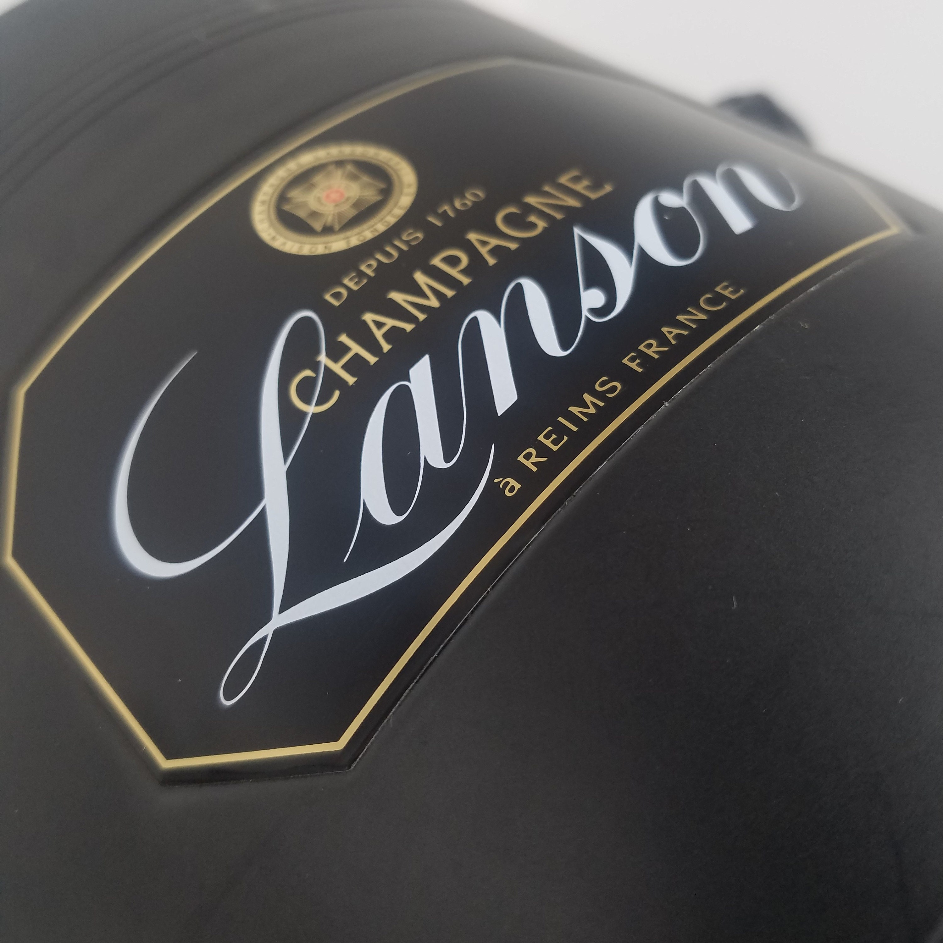 Grand État Lanson Black Label Champagne Ice Bucket