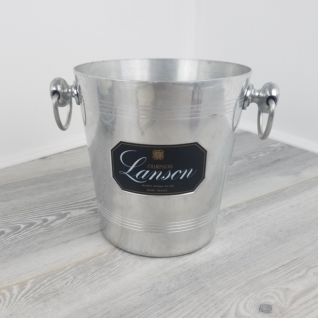Vintage Lanson Champagne Ice Bucket Etsy