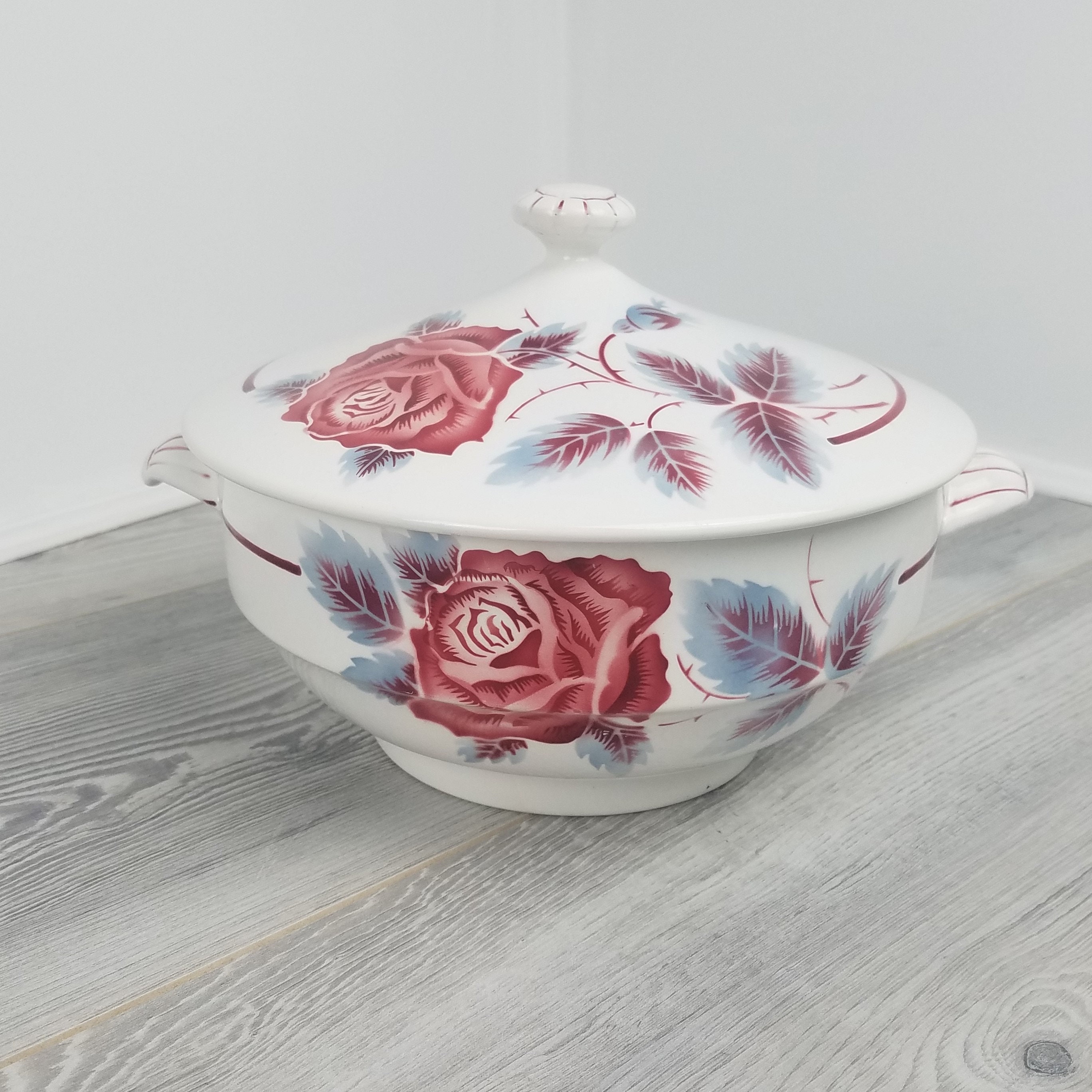 Millésime Lucette Digoin Sarreguemines Tureen/Soupière