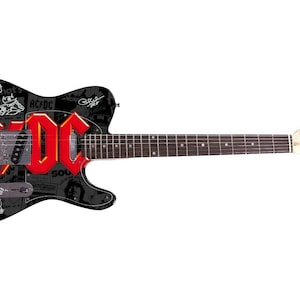 Ac/dc Acdc Autographed Signed Photo Guitar Poster DVD Album Covers RARE ...